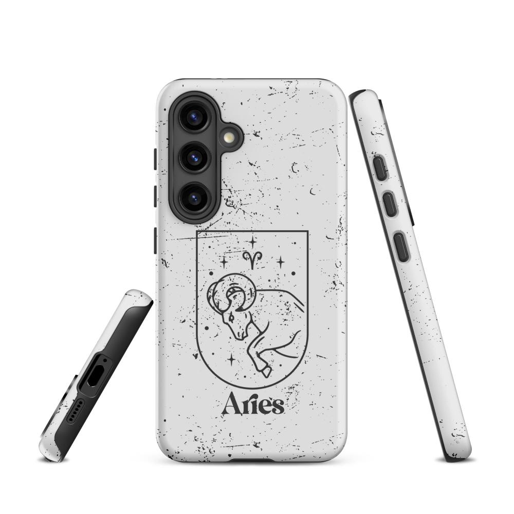 Aries Zodiac Samsung Galaxy Tough Case - https://ascensionemporium.net